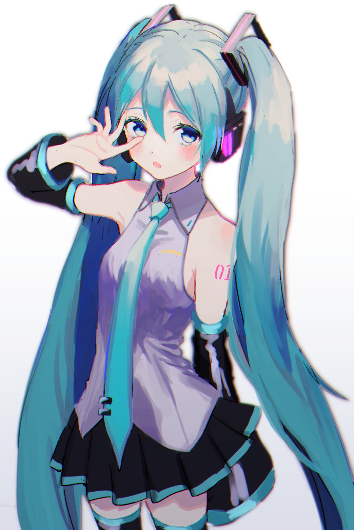 初音未来 (图源自微博—@死图p-v家情报收集)
