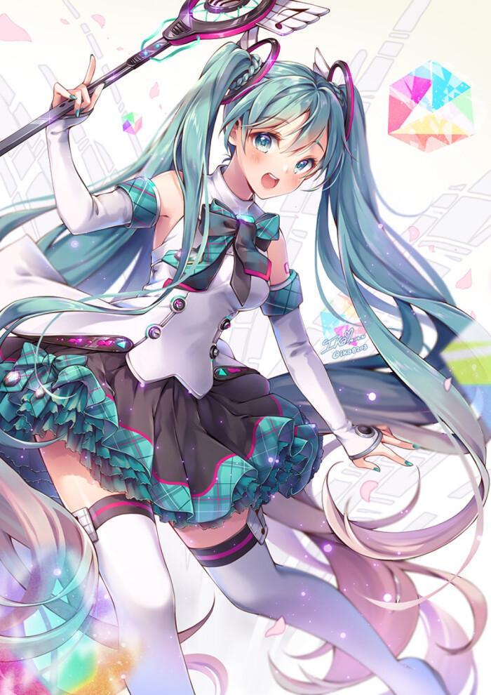 初音未来 (图源自微博—@死图p-v家情报收集)