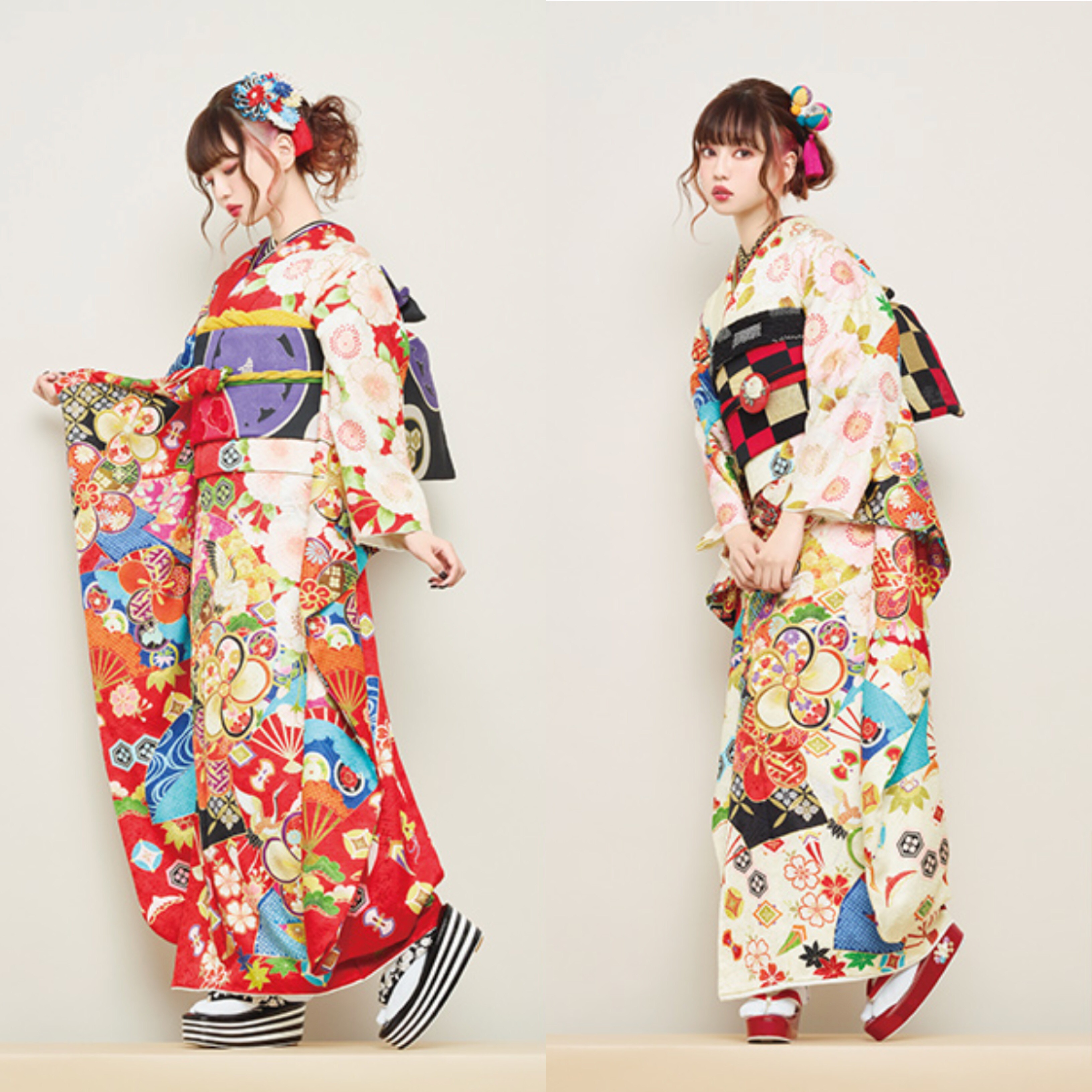 中村里砂 x 九重 ♡ 正绢振袖 ​-堆糖,美好生活研究所