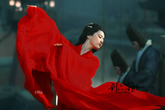 刘亦菲 红衣灵雎 2012电影《铜雀台》