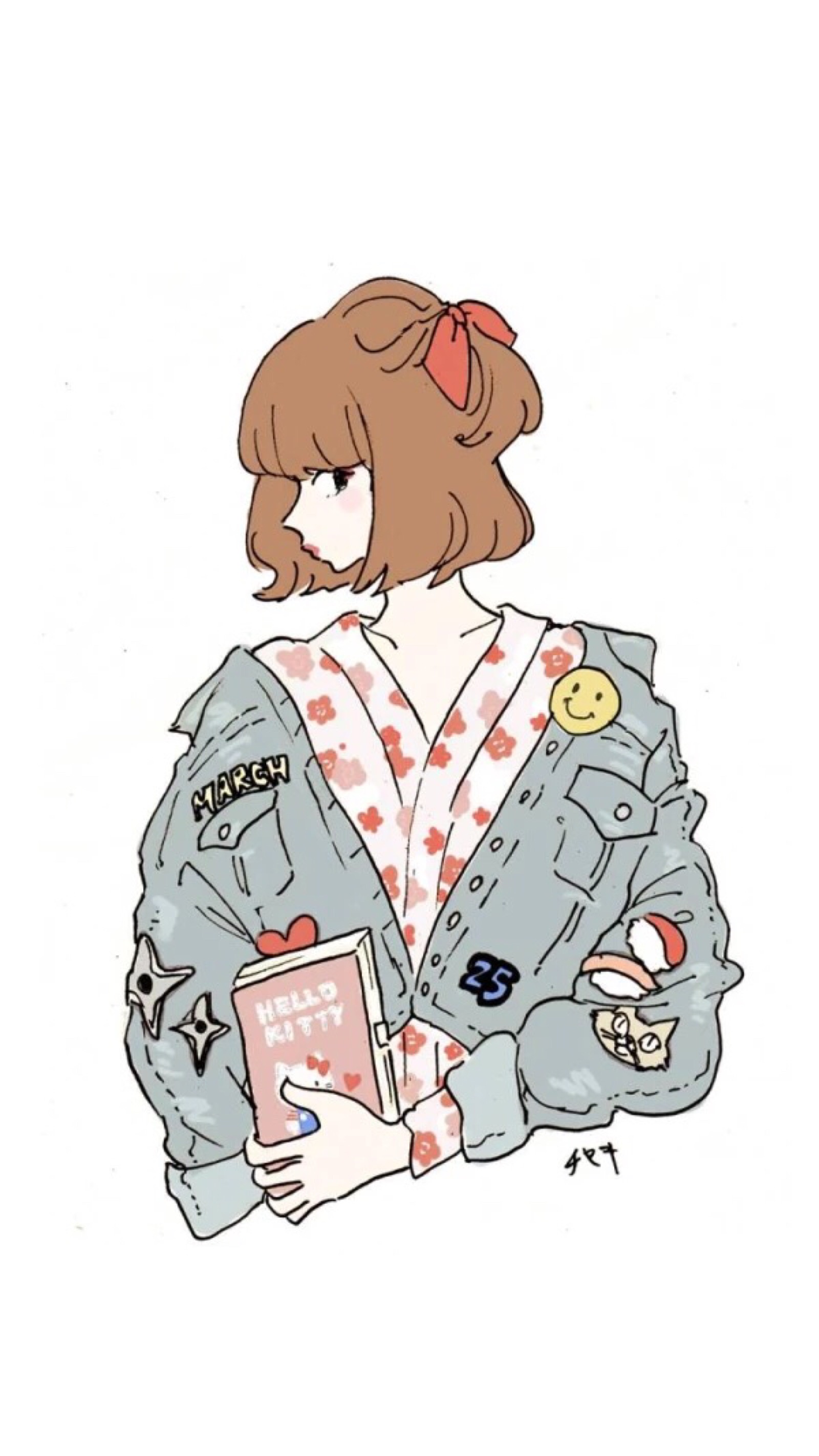 は蛋|日系女生插画