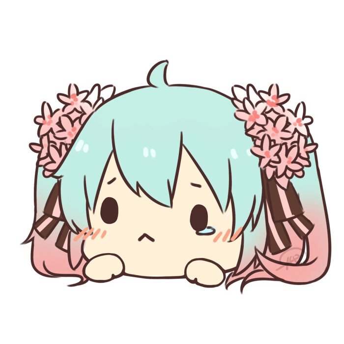【冰酱】头像 可爱初音未来