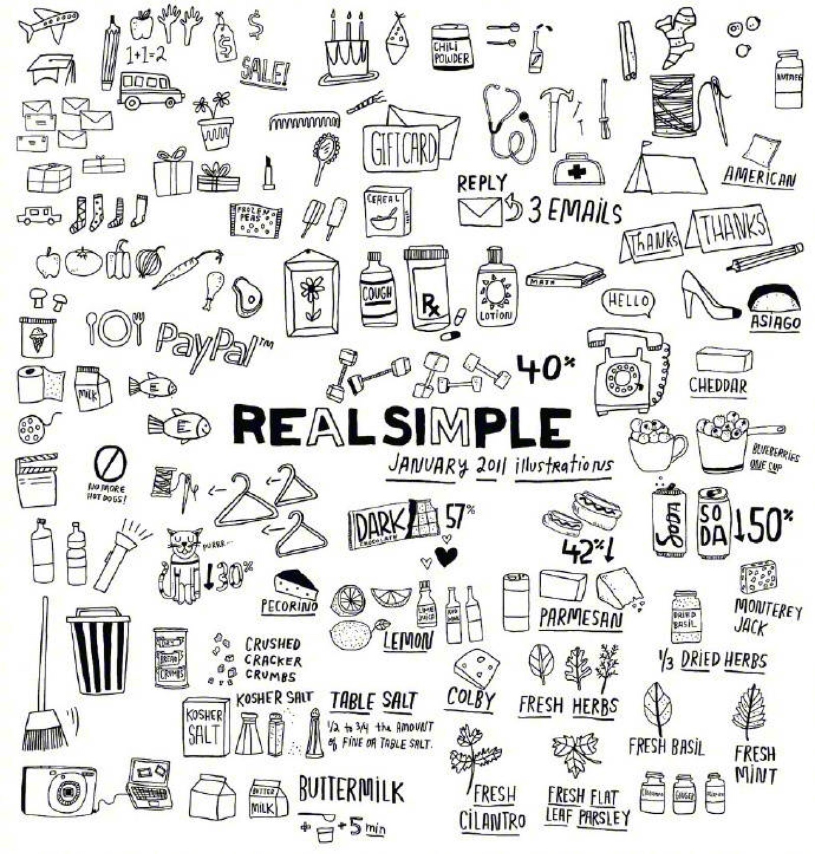 手账素材 手绘素材