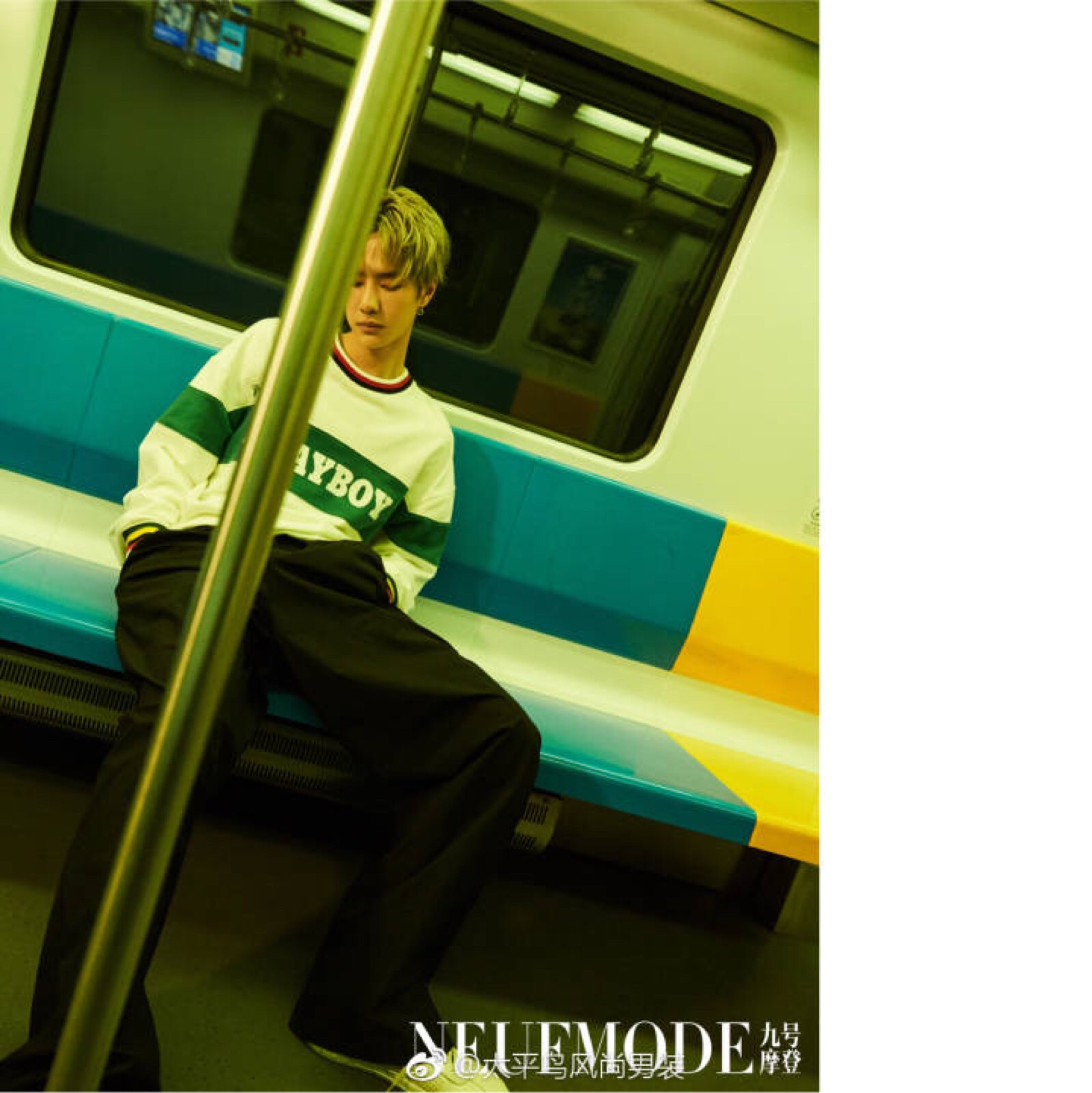 peacebird men x playboy#超人气idol王一博小哥哥上身peacebird men