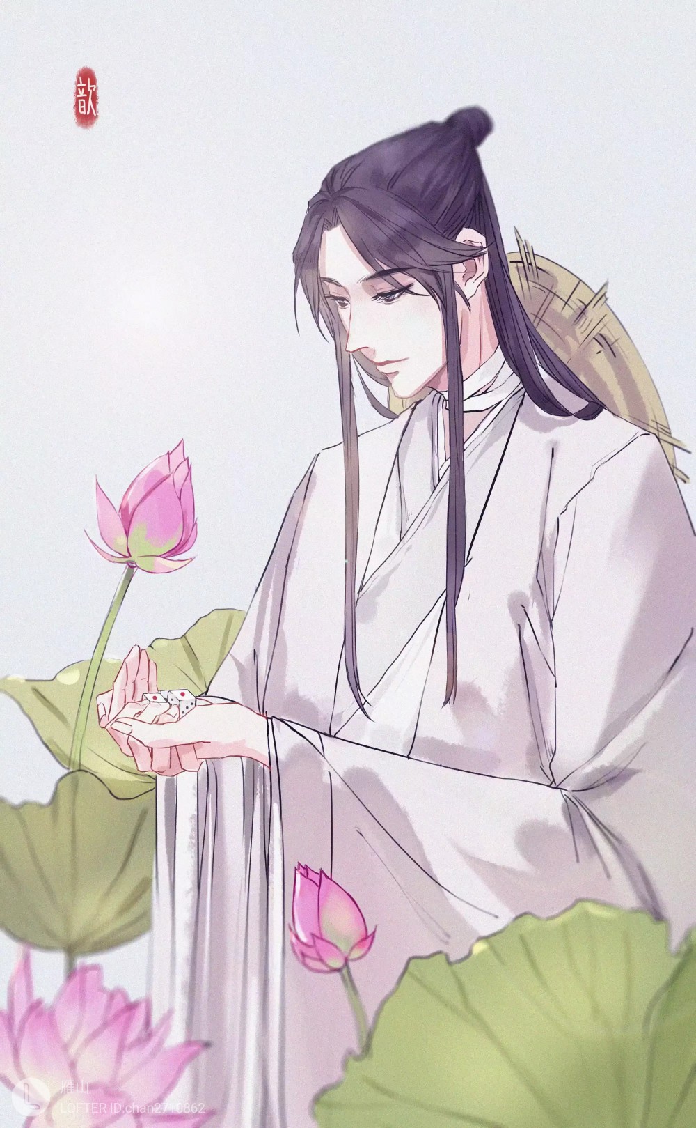 天官赐福花城 谢怜 lofter画手@雁山