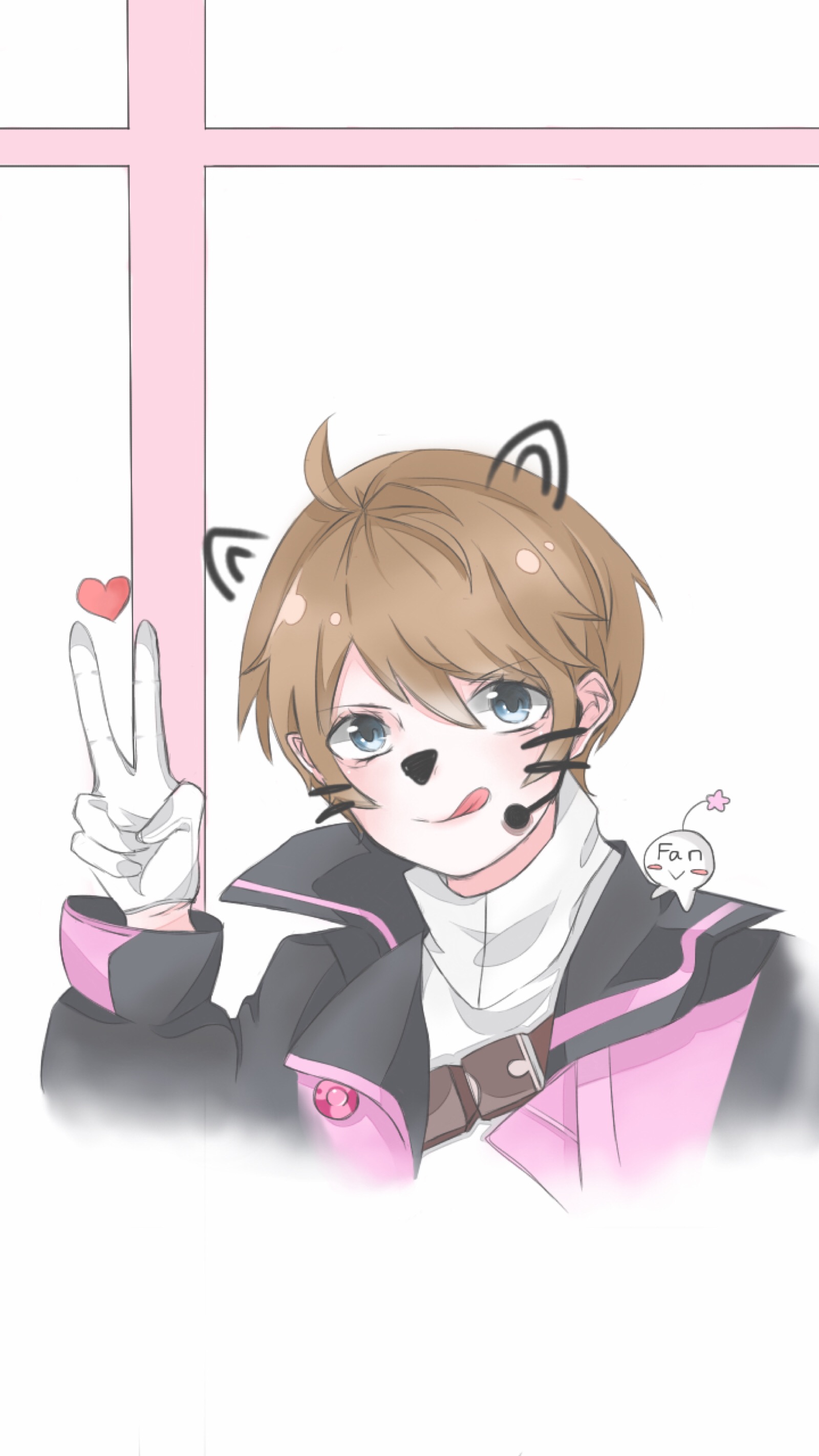 白佳仁疯狂为you打call