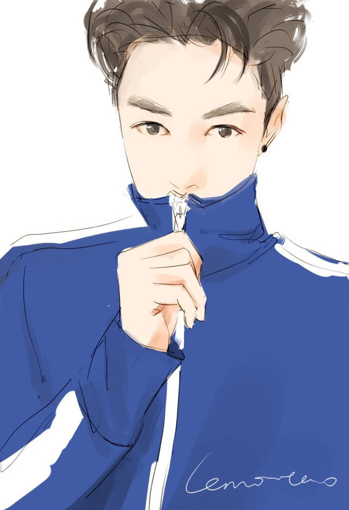 漫画 张艺兴 手绘