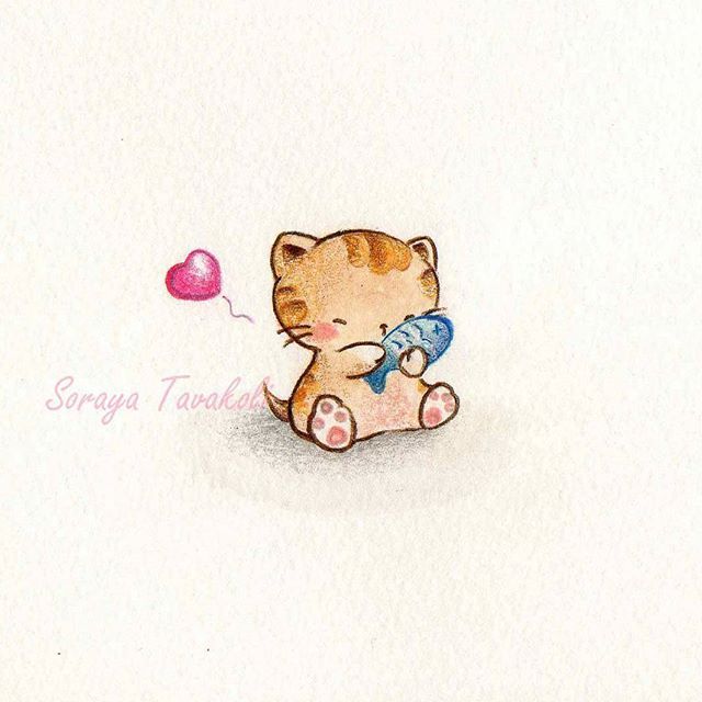 可爱的儿童插画~~ ins:soraya tavakoli via @小清新水彩插画