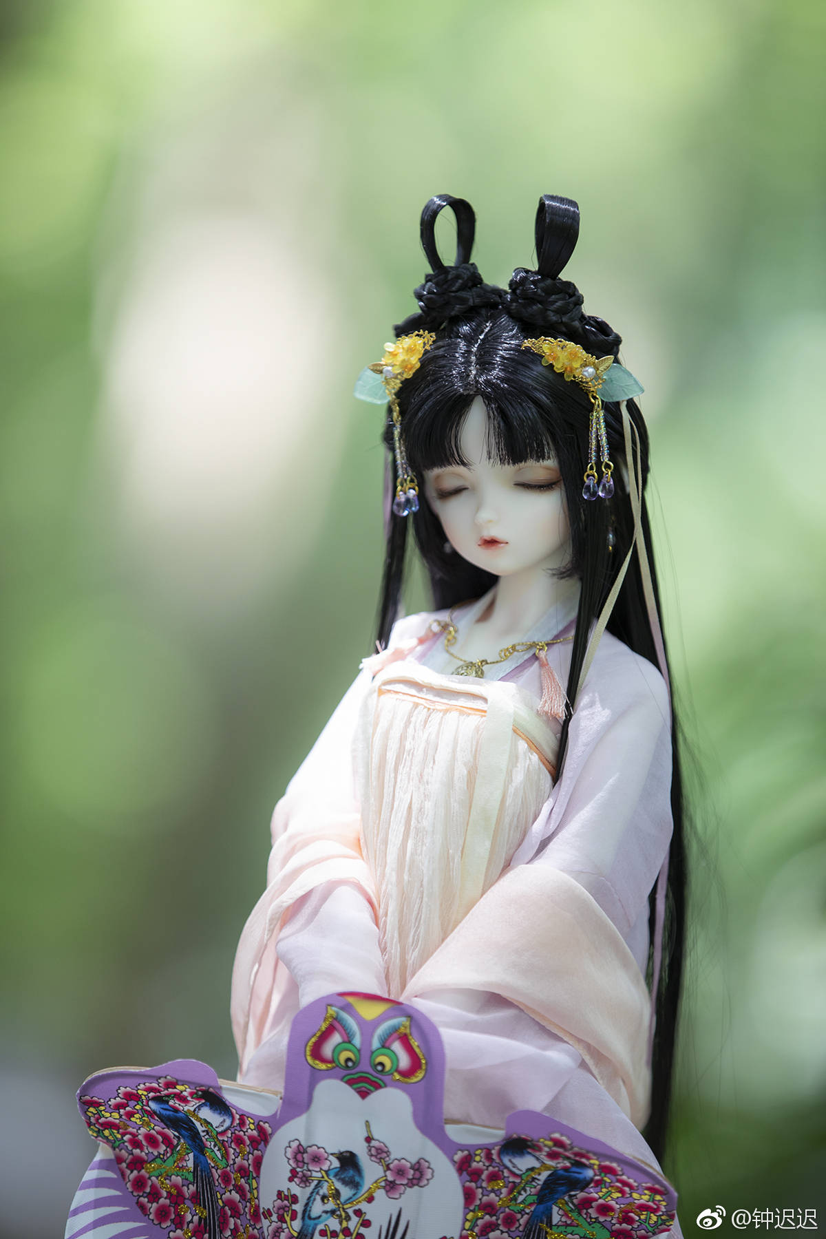 古风美人 sd娃娃 bjd 玩具 人偶 壁纸 萌物