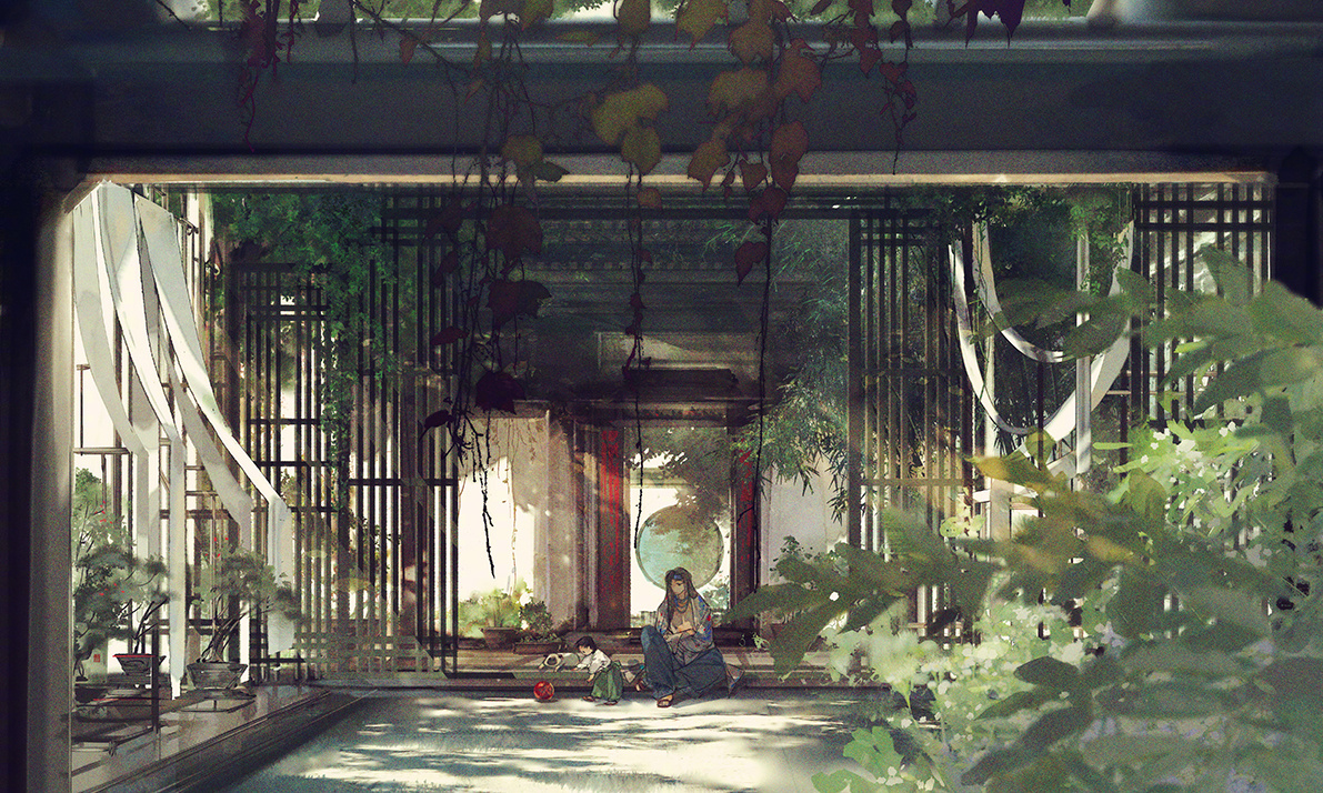插画师「伊吹鸡腿子」