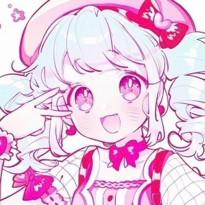 动漫女生头像#高清#粉色系#紫色系