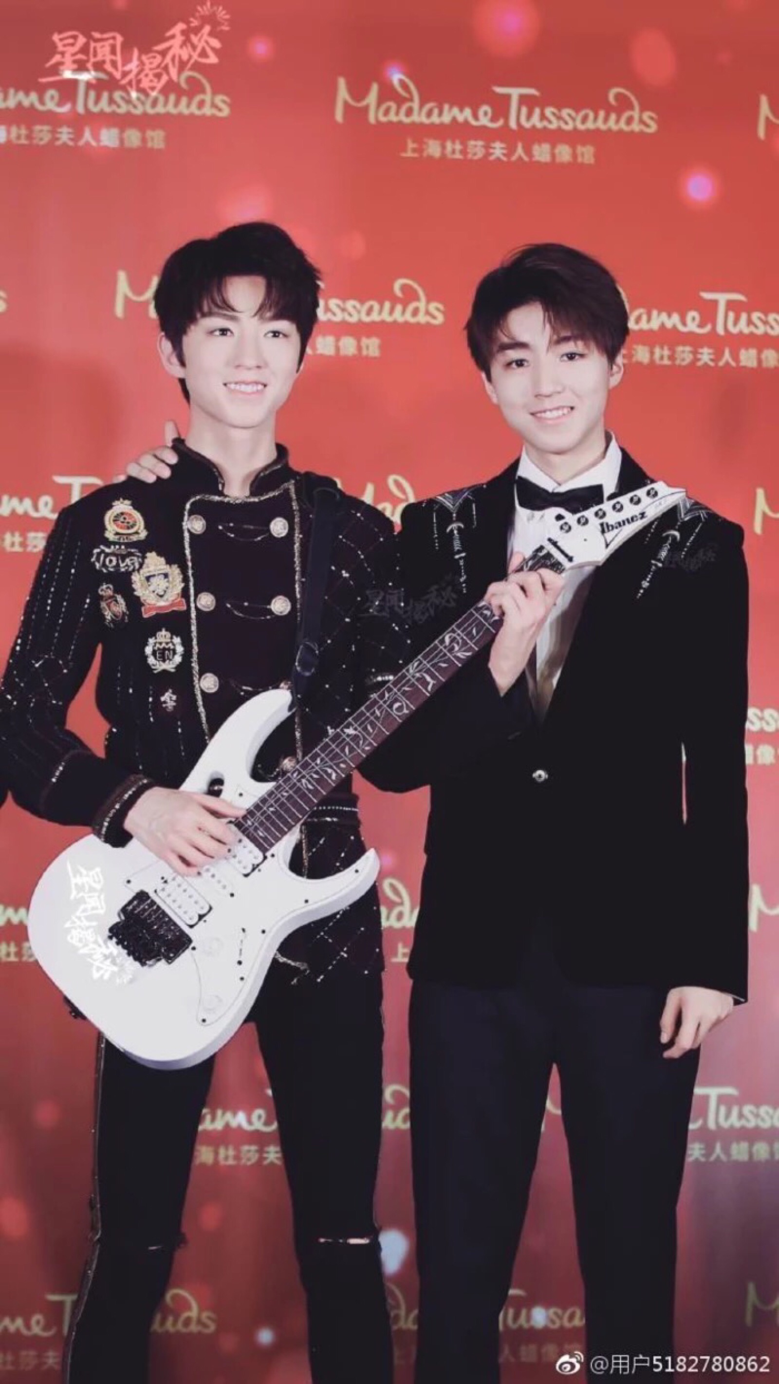 王俊凯 杜莎夫人蜡像馆