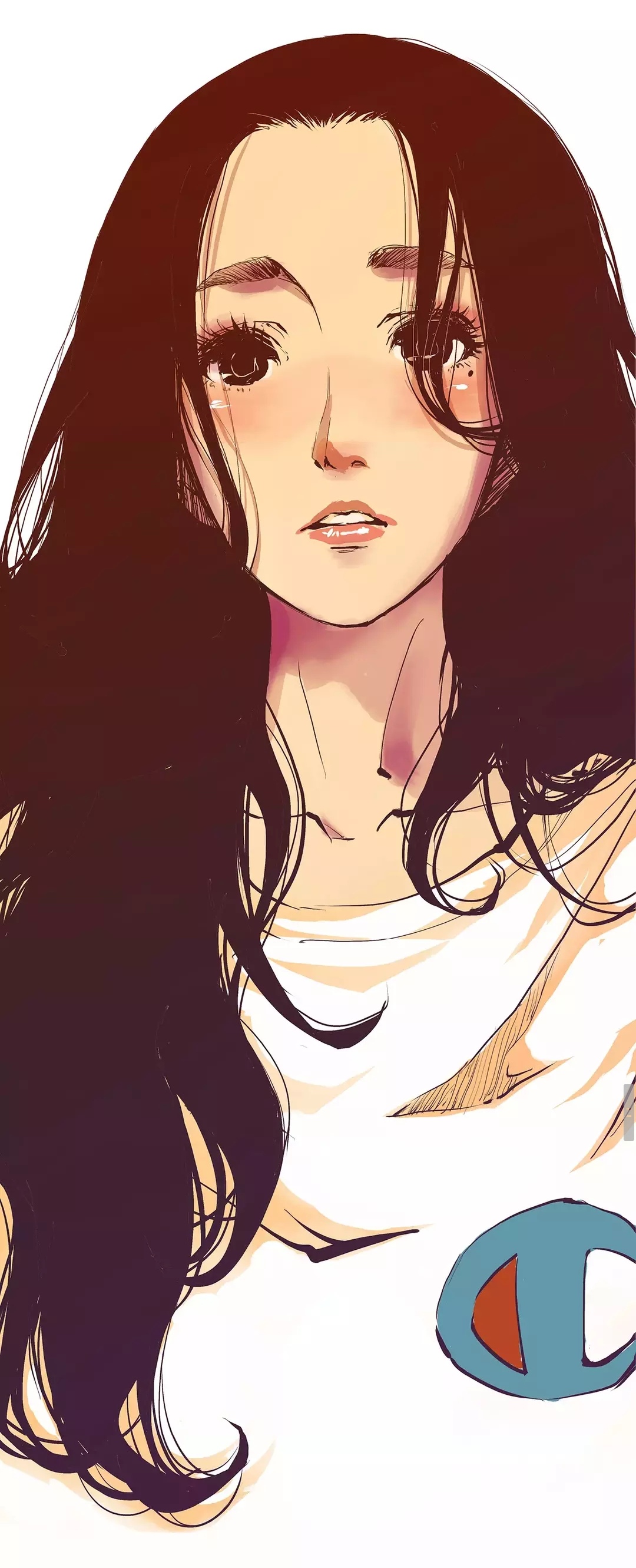 自截超爱画风漫画蝉女有关爱情情头