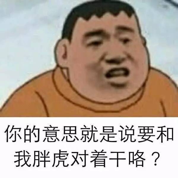 胖虎 表情包