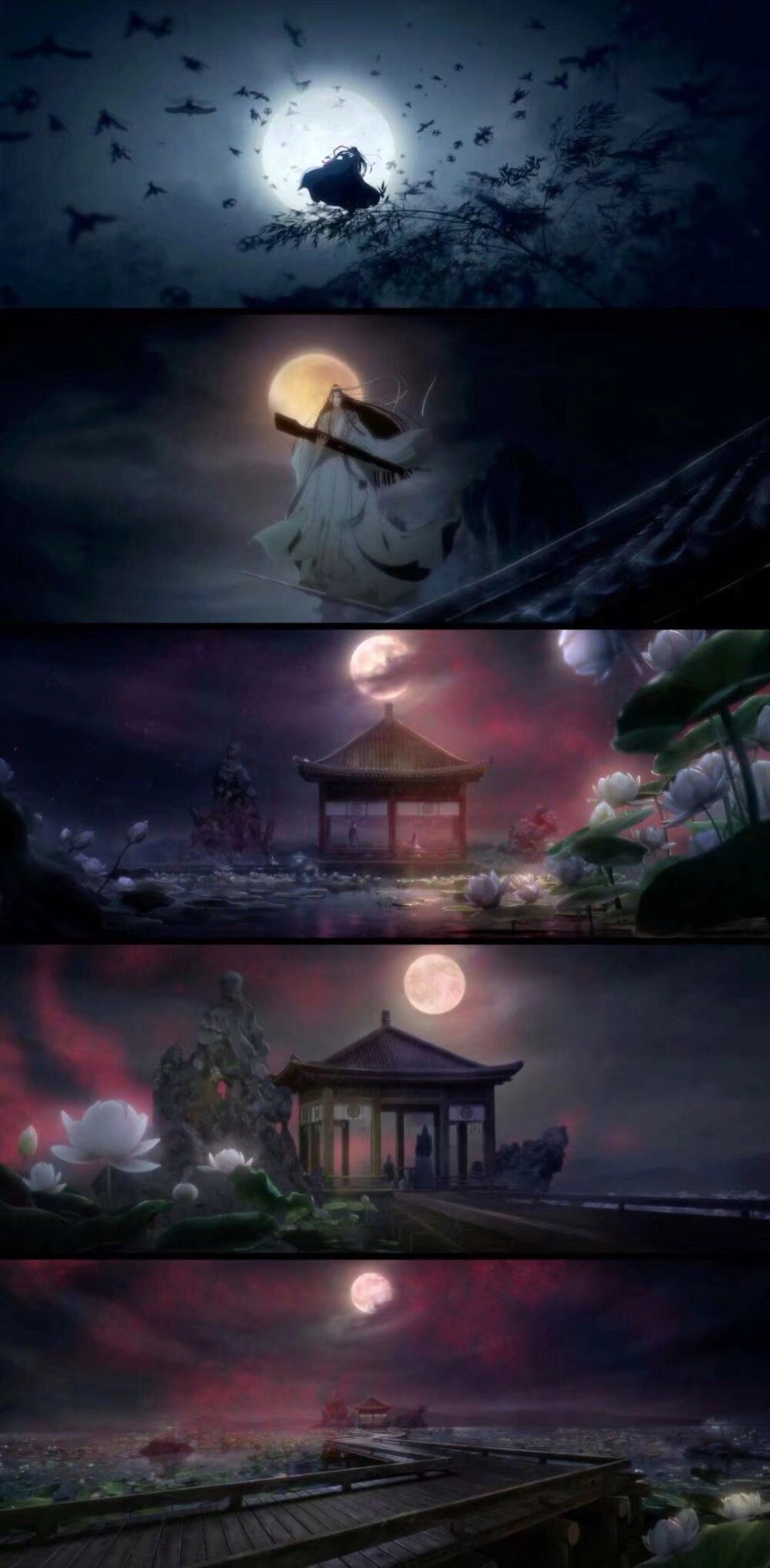 魔道祖师动漫 背景组图