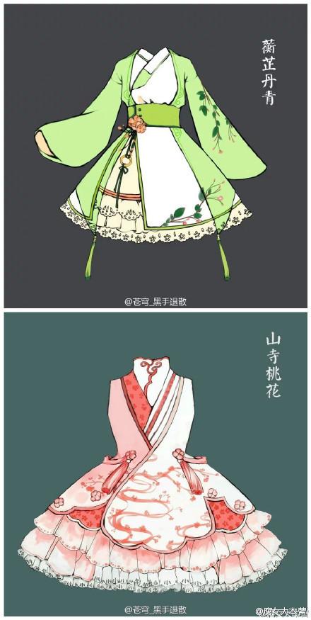 q版衣服怎么画图片