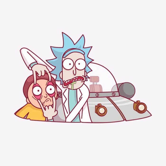 rick and monty,rickandmorty rick and morty壁纸 cr:gurdevsr44