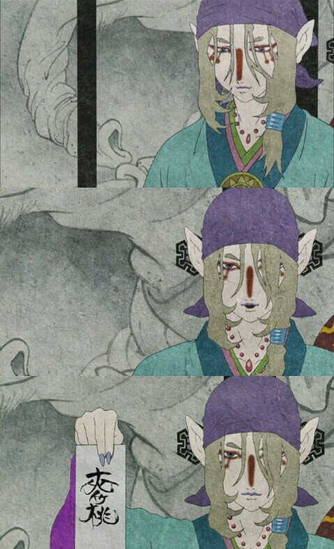 三连拍壁纸#怪化猫/卖药郎
