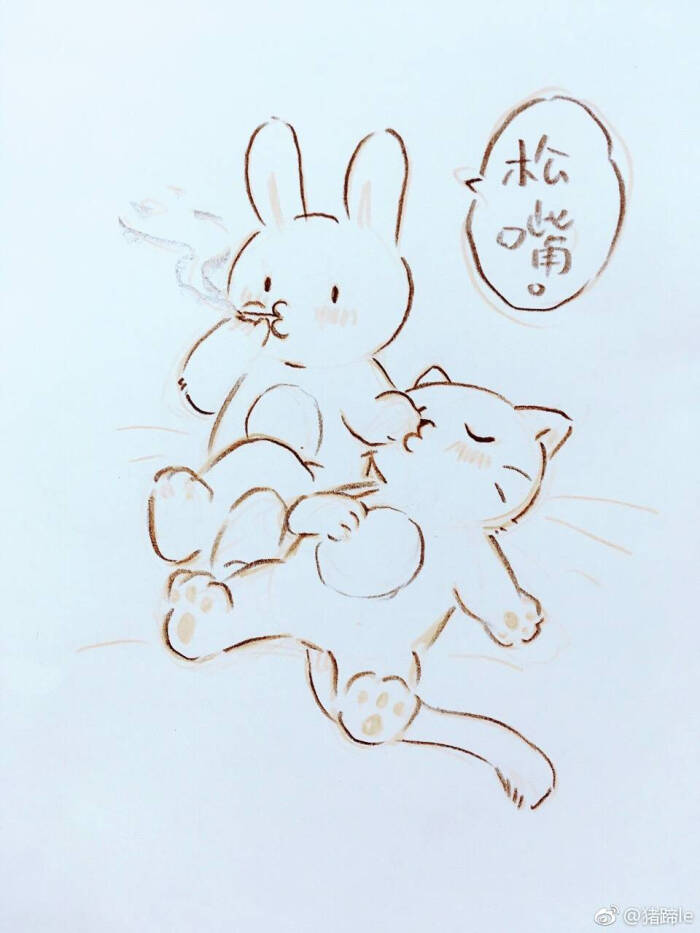 撒野蒋丞,顾飞,猫丞丞兔飞飞,前三张画师id猪蹄儿.