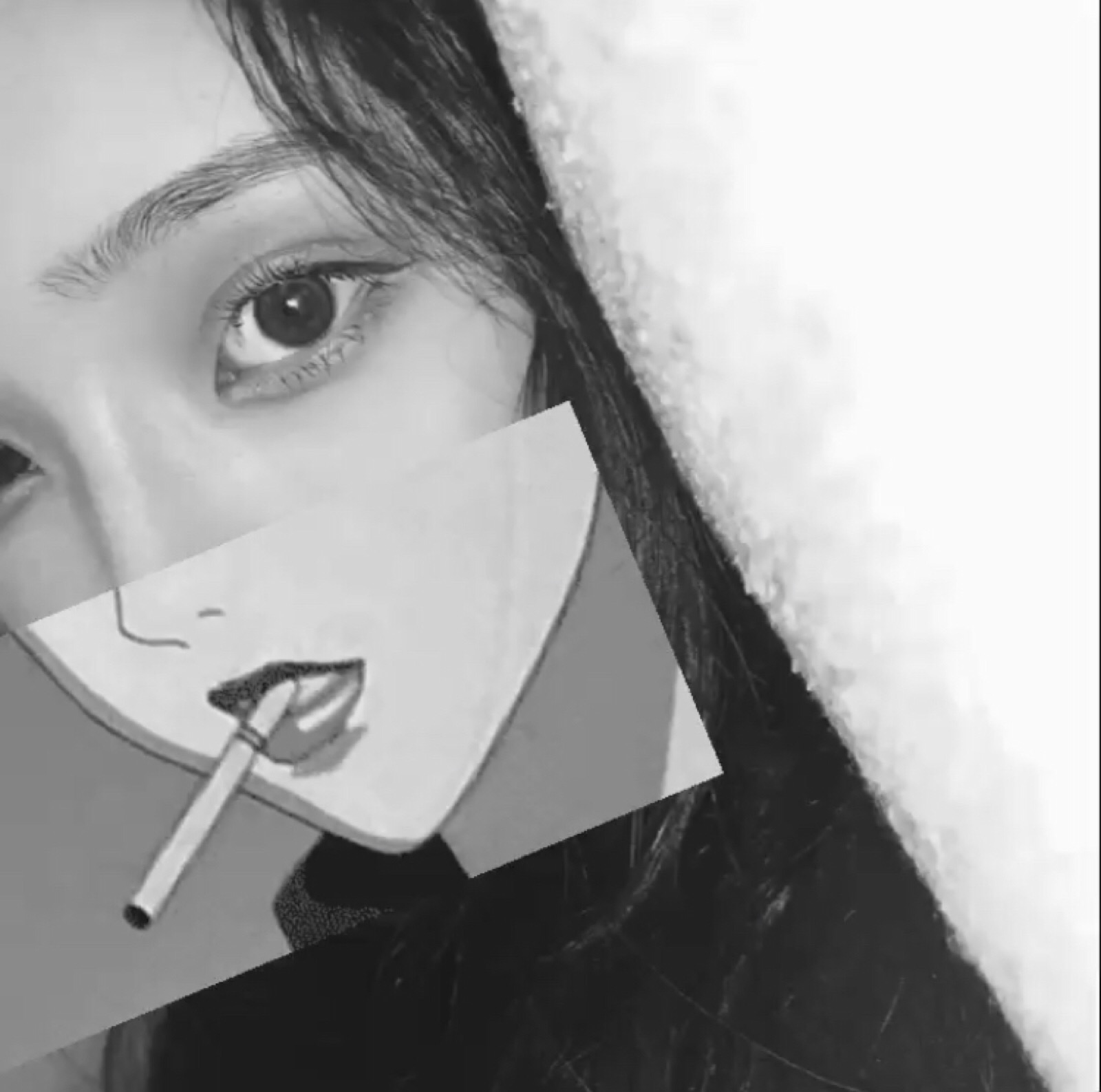 最近流行用动漫脸p图?
