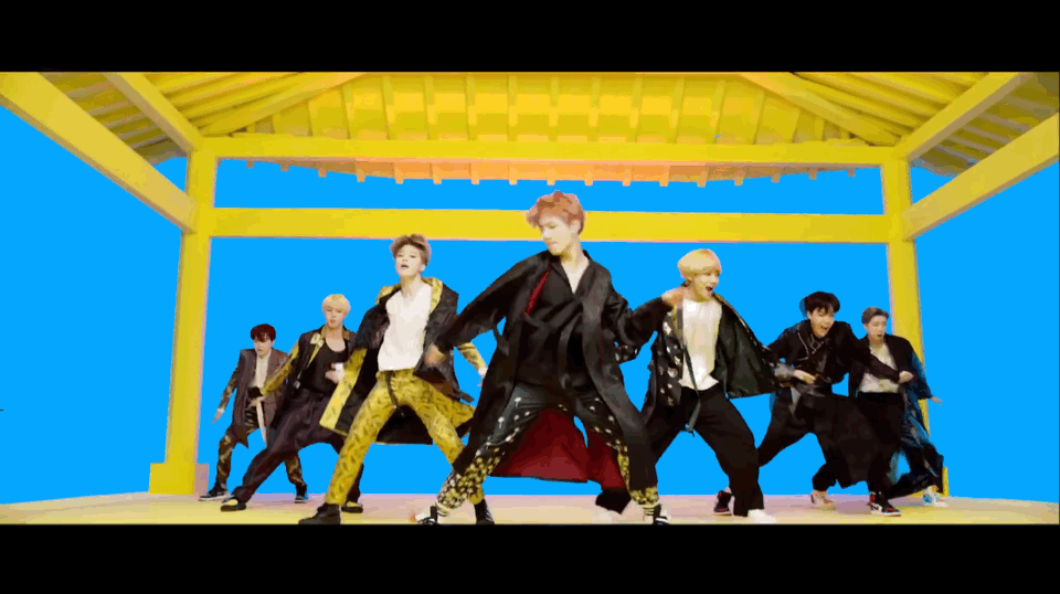 bts 防弹少年团 《idol》mv