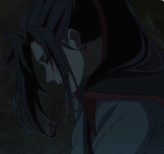 魔道祖师魏无羡侧脸图片