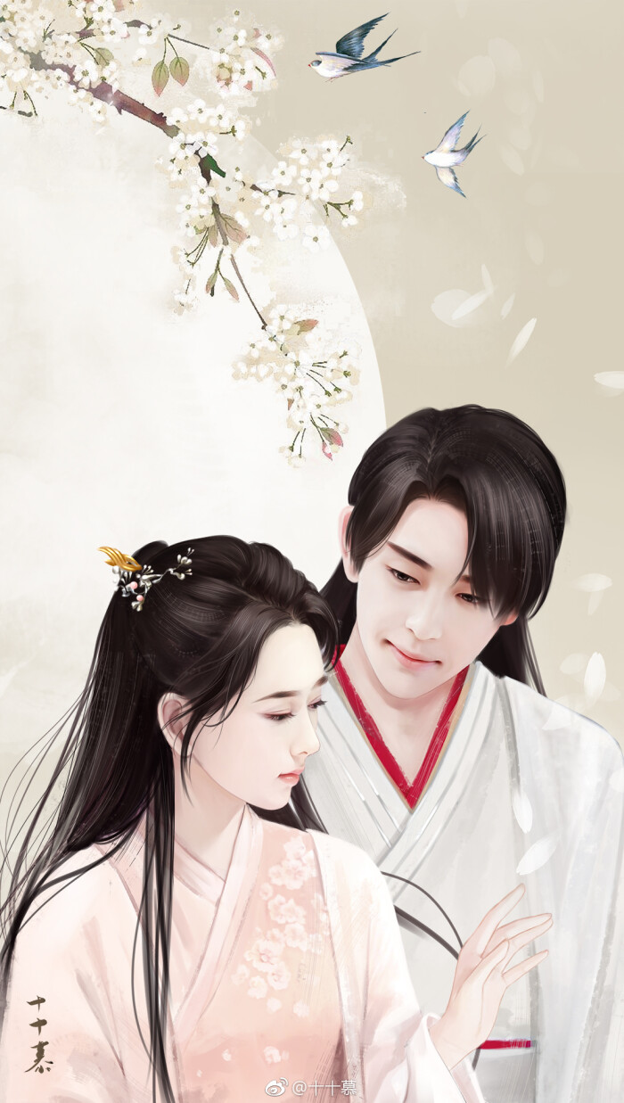 8月26日 22:03   关注   香蜜沉沉烬如霜 灵修夫妇 手绘 古风 手绘