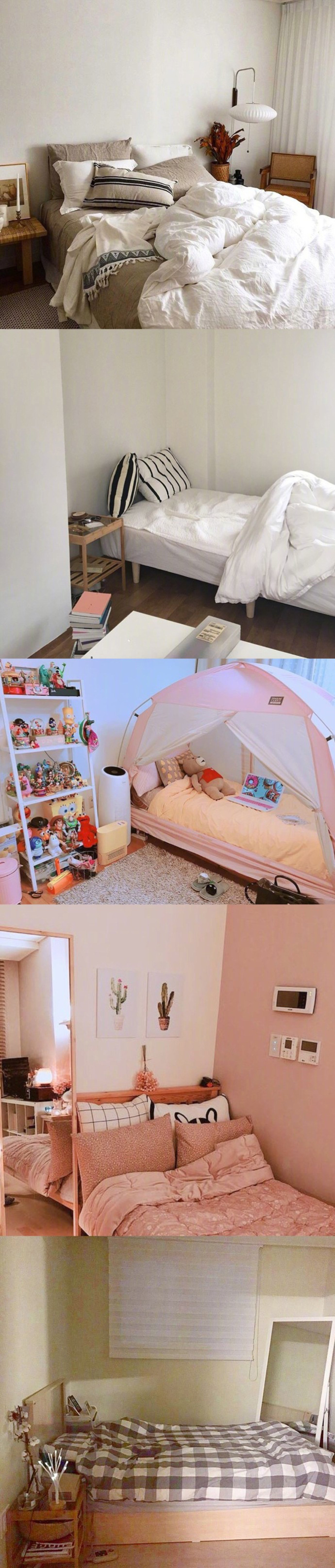 50款卧室布置参考,以后也要把自己房间布置成这么温馨的样子!