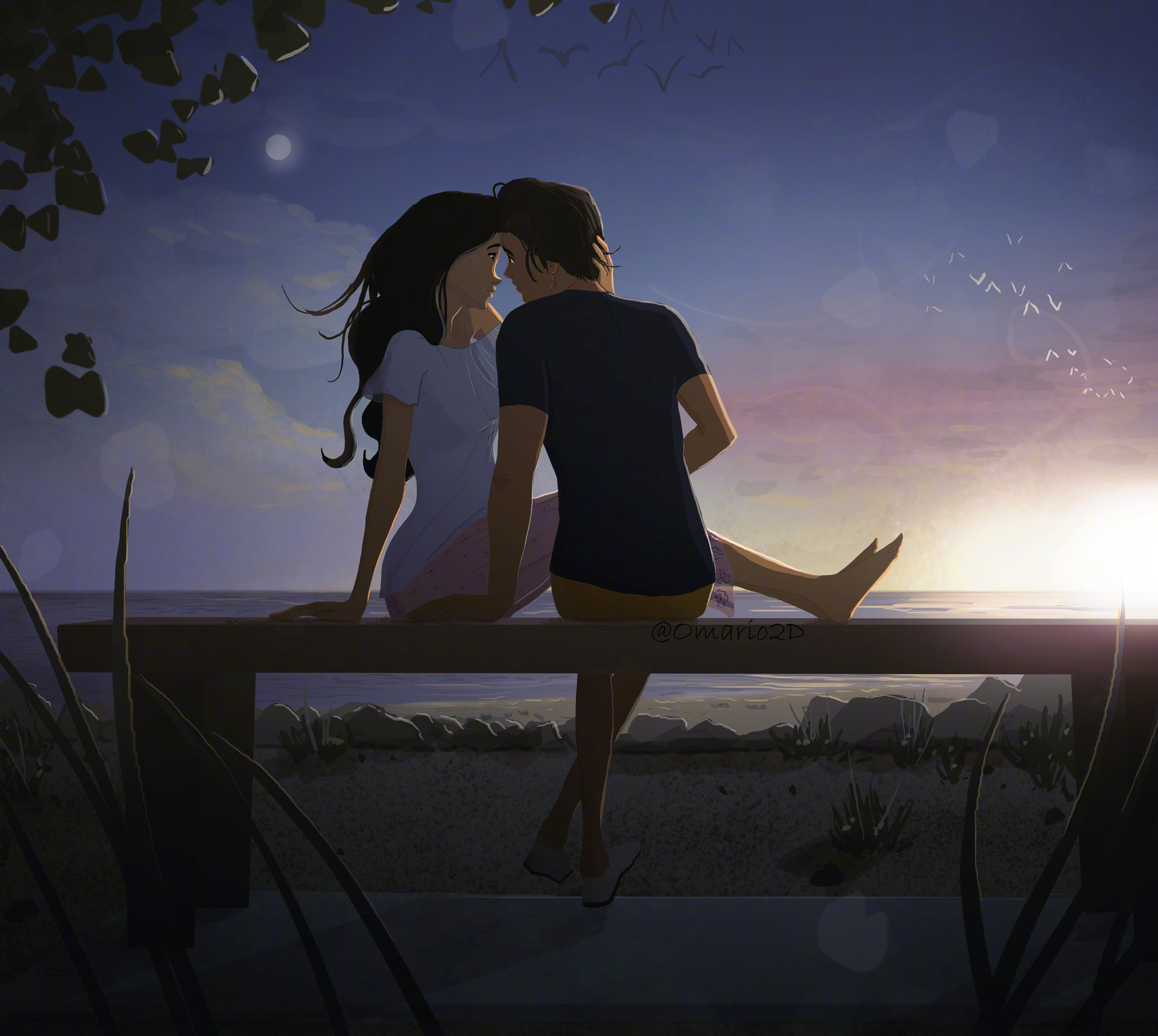 english/italian自由插画师 omario brunelleschi 绘画作品一组 | ins