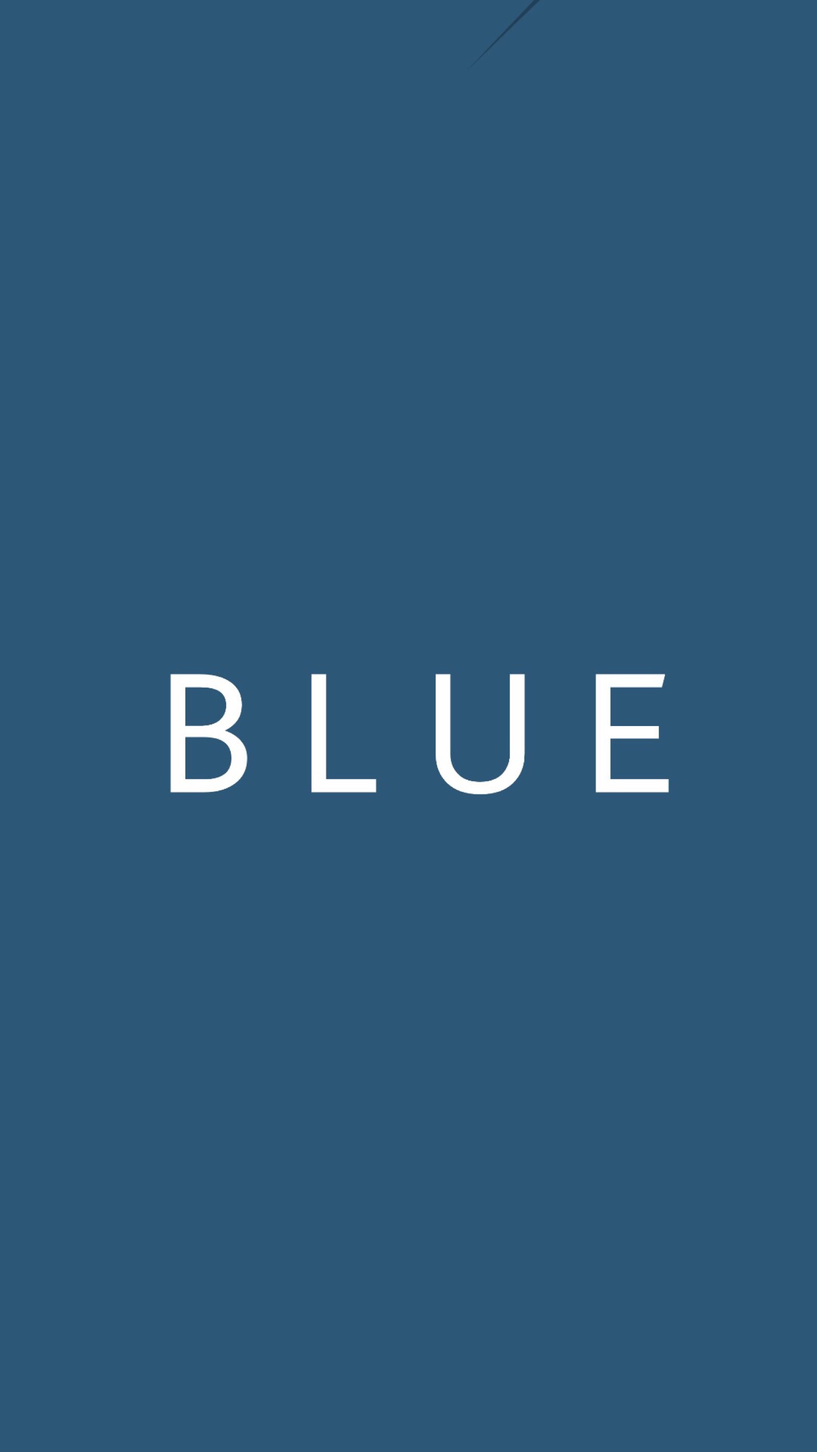 iphone 壁纸 简约 蓝 blue