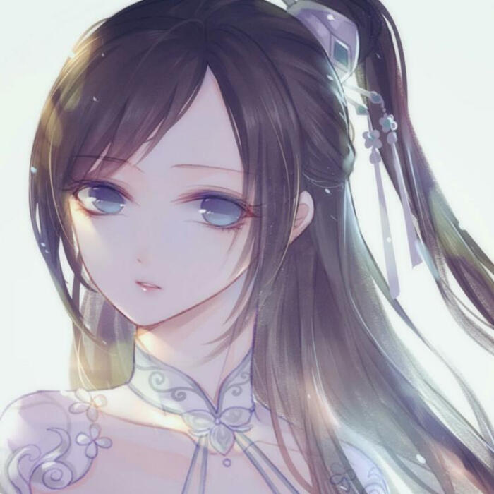 游戏《天涯明月刀》手绘同人头像成女系列唯美六人闺蜜头像