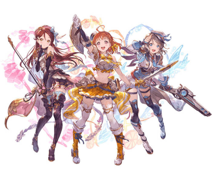 碧蓝幻想 × lovelive!sunshine! 联动活动立绘