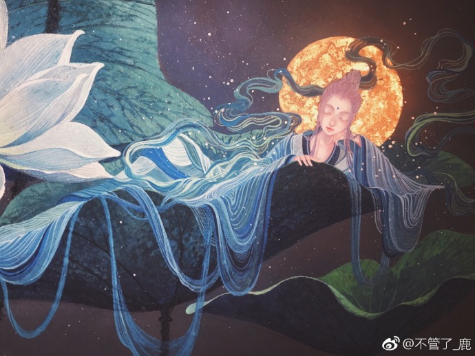 国人插画师TrNyteal,韩国插画师bmtwi 国人插画师 不管了_鹿(付璐)
