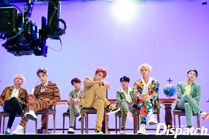 bts 防弹少年团 《idol》mv拍摄花絮
