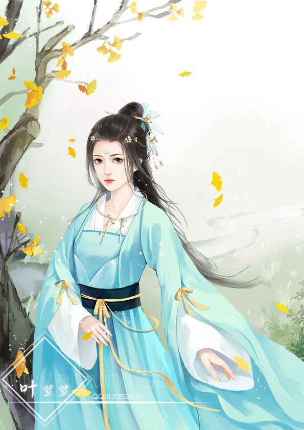 【古风美人】作者:叶紫紫 涂鸦王国