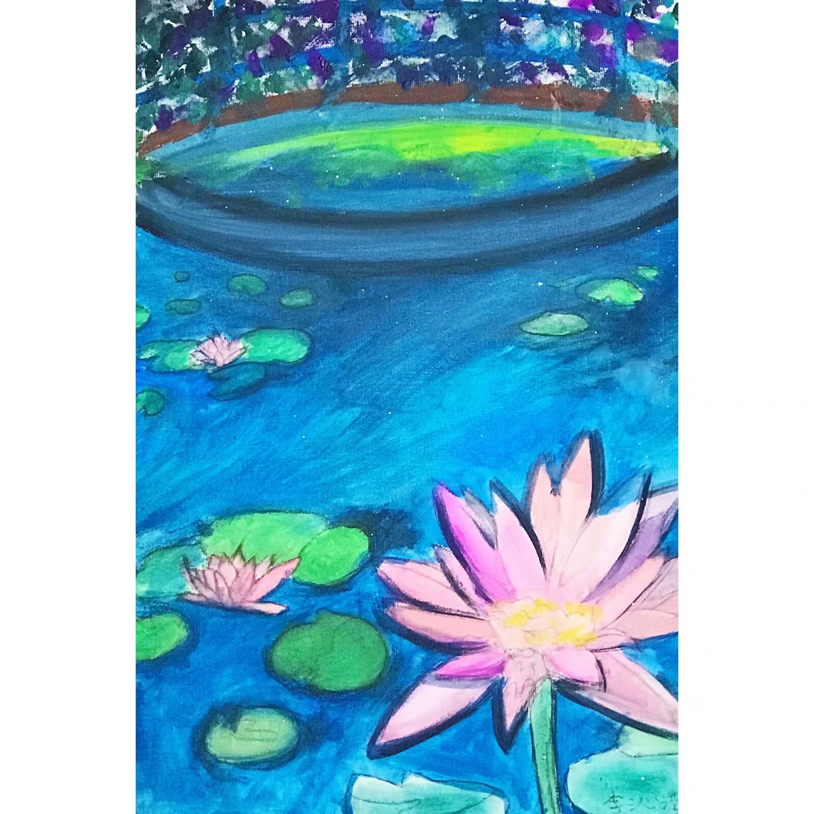 水粉画 