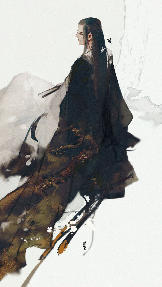 「古风美男」眠狼 绘