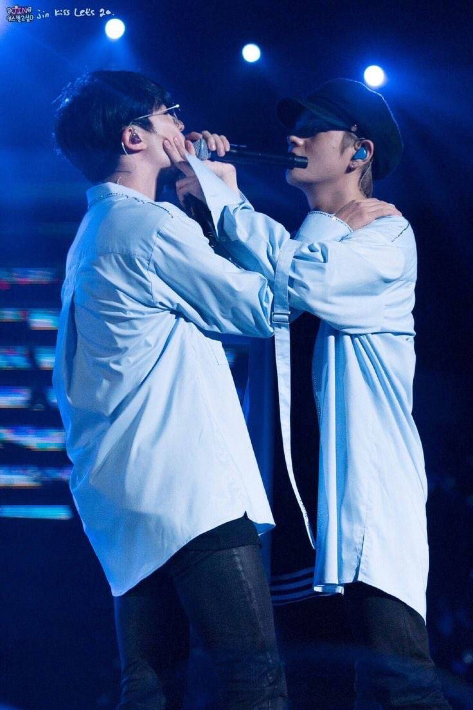 围巾vjin防弹少年团金泰亨金硕珍