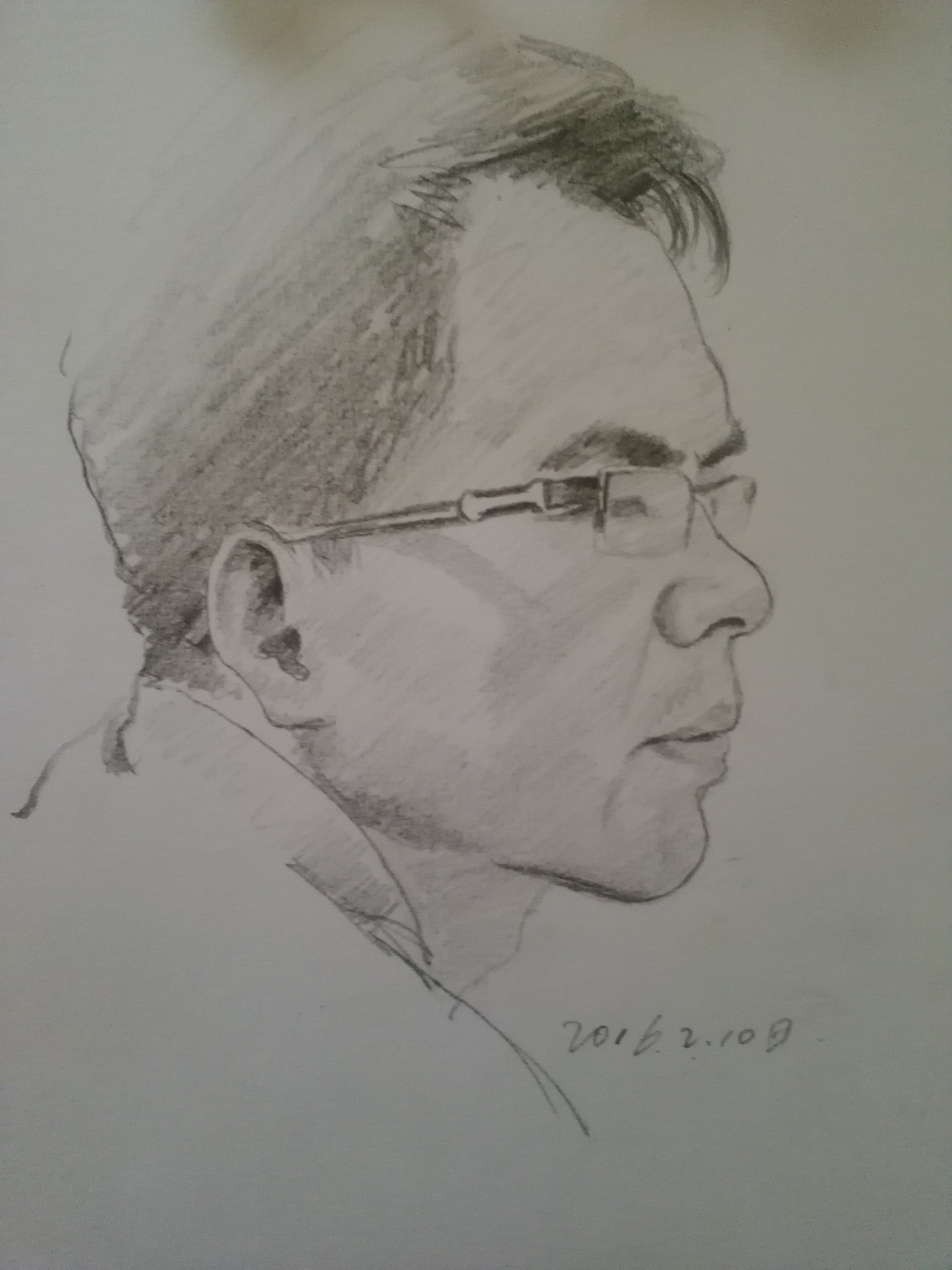 阿杜手绘速写肖像画