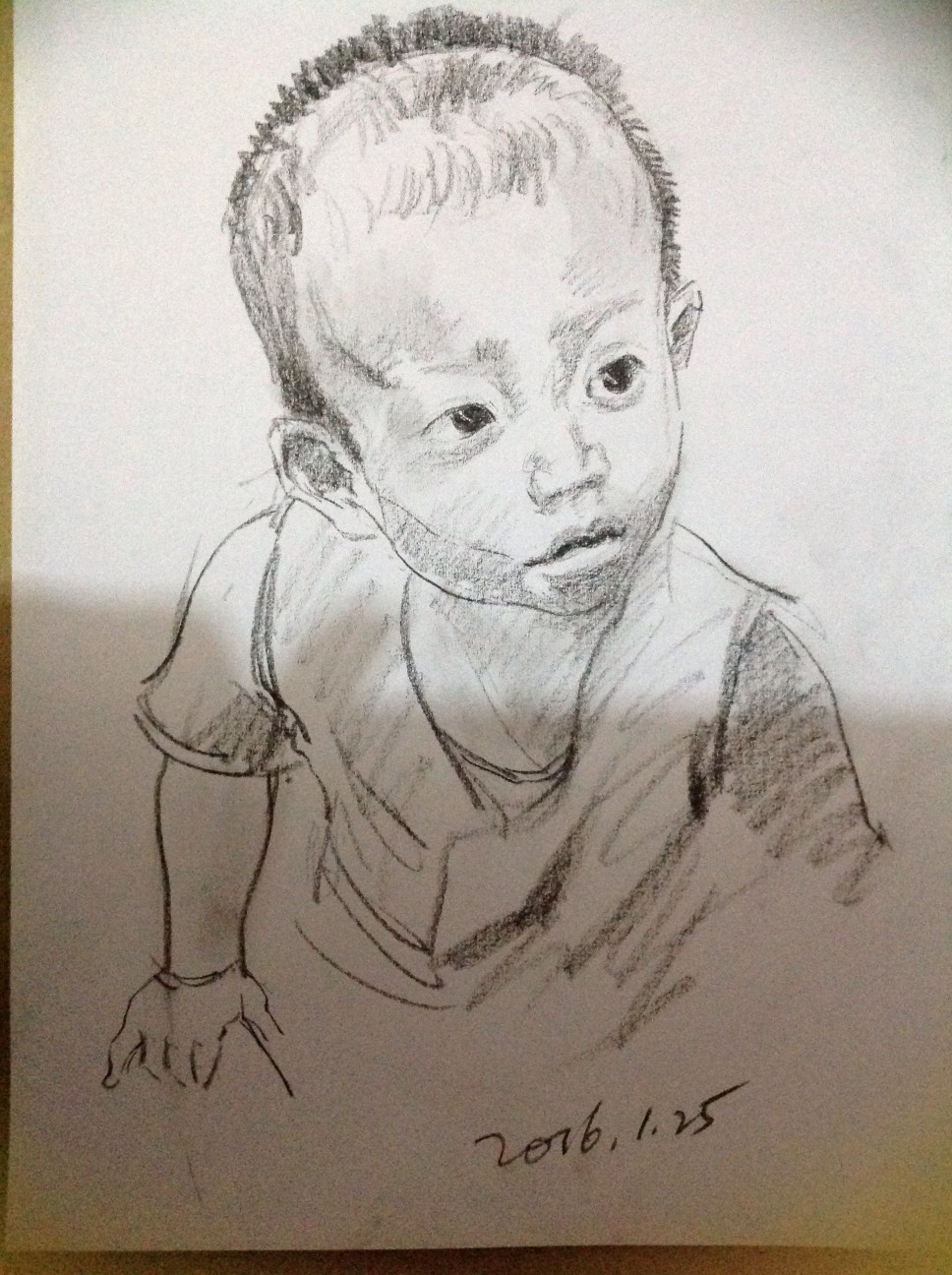 阿杜手绘速写肖像画