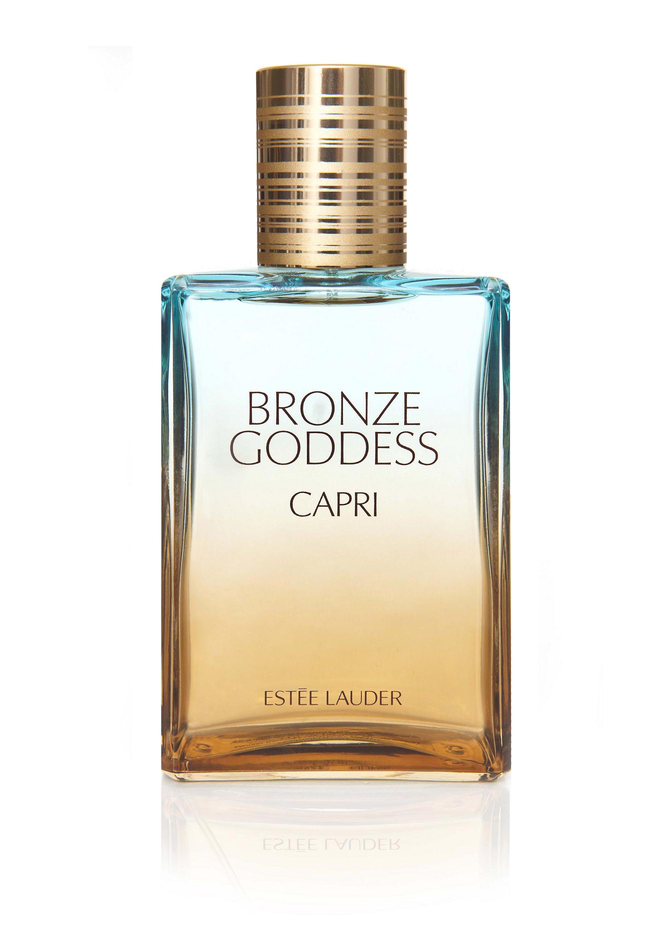 lauder) 一如既往于2012夏季推出bronze goddess capri限量香水,以黑