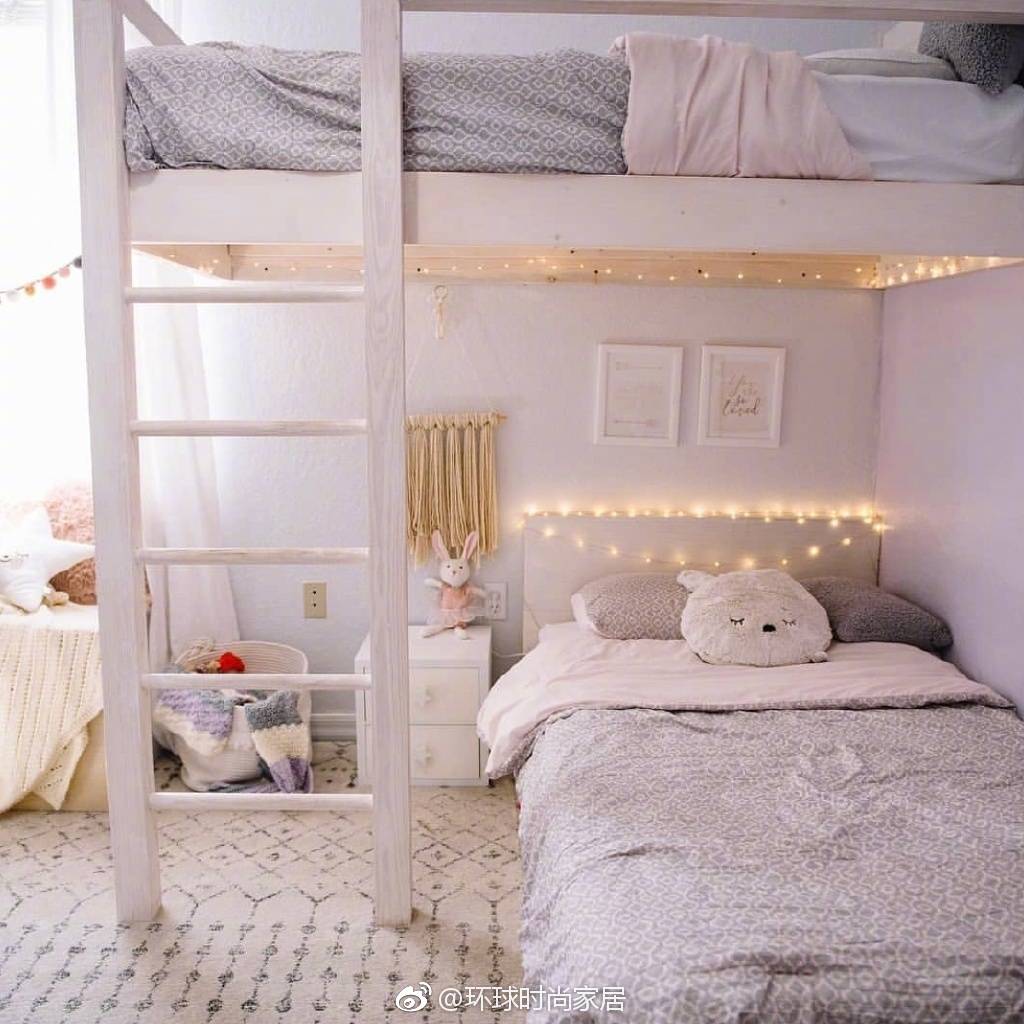 双人儿童房设计 ​-堆糖,美好生活研究所