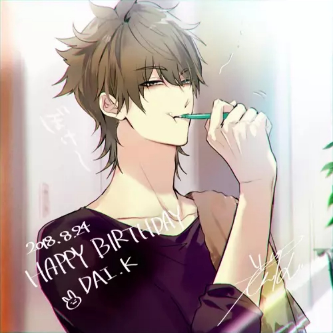 月歌黑月大动漫 官图 美少年大桑生日快乐