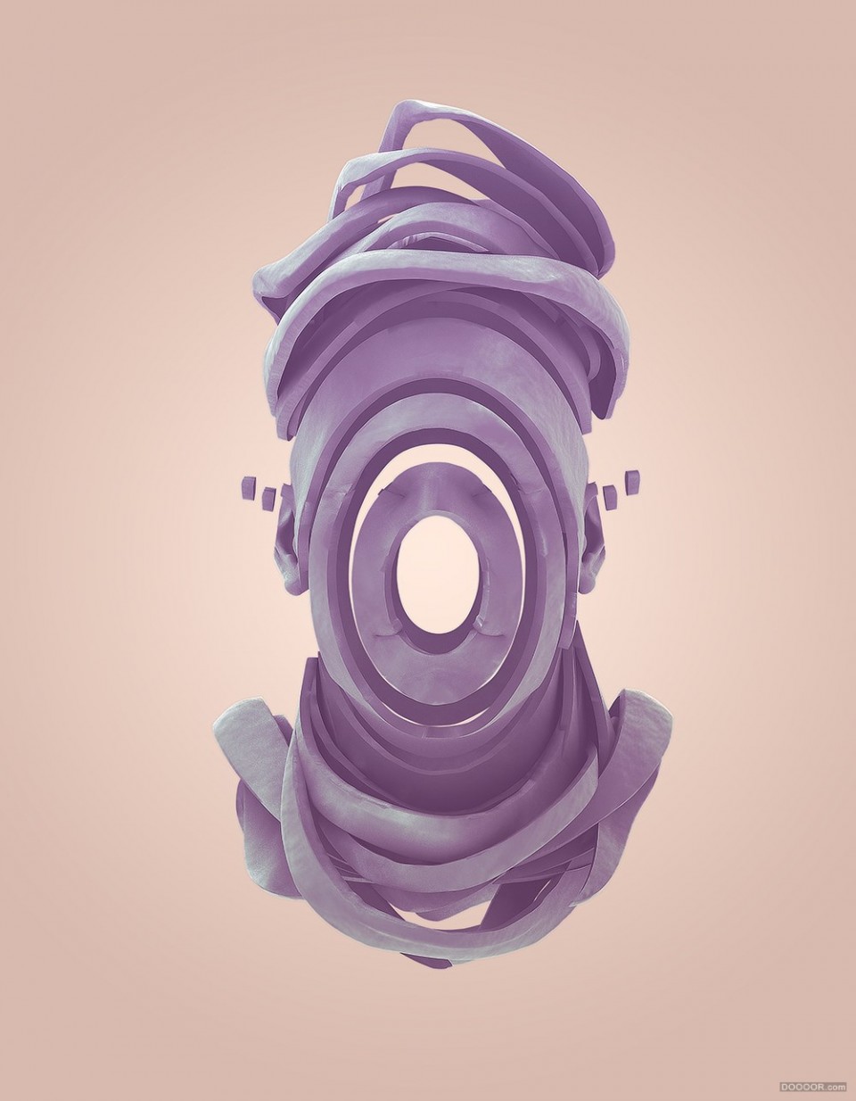 蒸汽波c4d素材 mimok