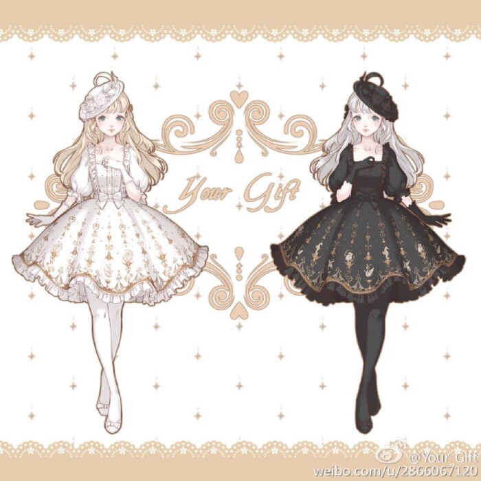 少女 动漫服装素材 设计 动漫人设 二次元 漫画