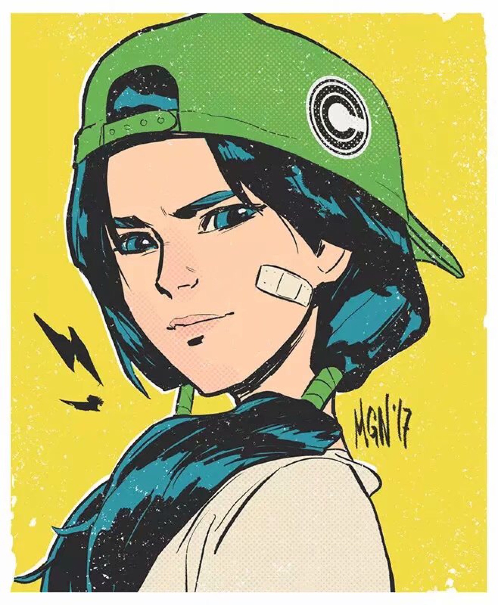 欧美人物插画,学习稿