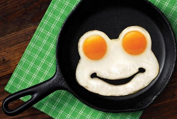 各种创意的煎蛋造型,开心每一次你的早餐