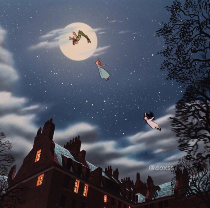 小飞侠彼得潘,动图,插画图