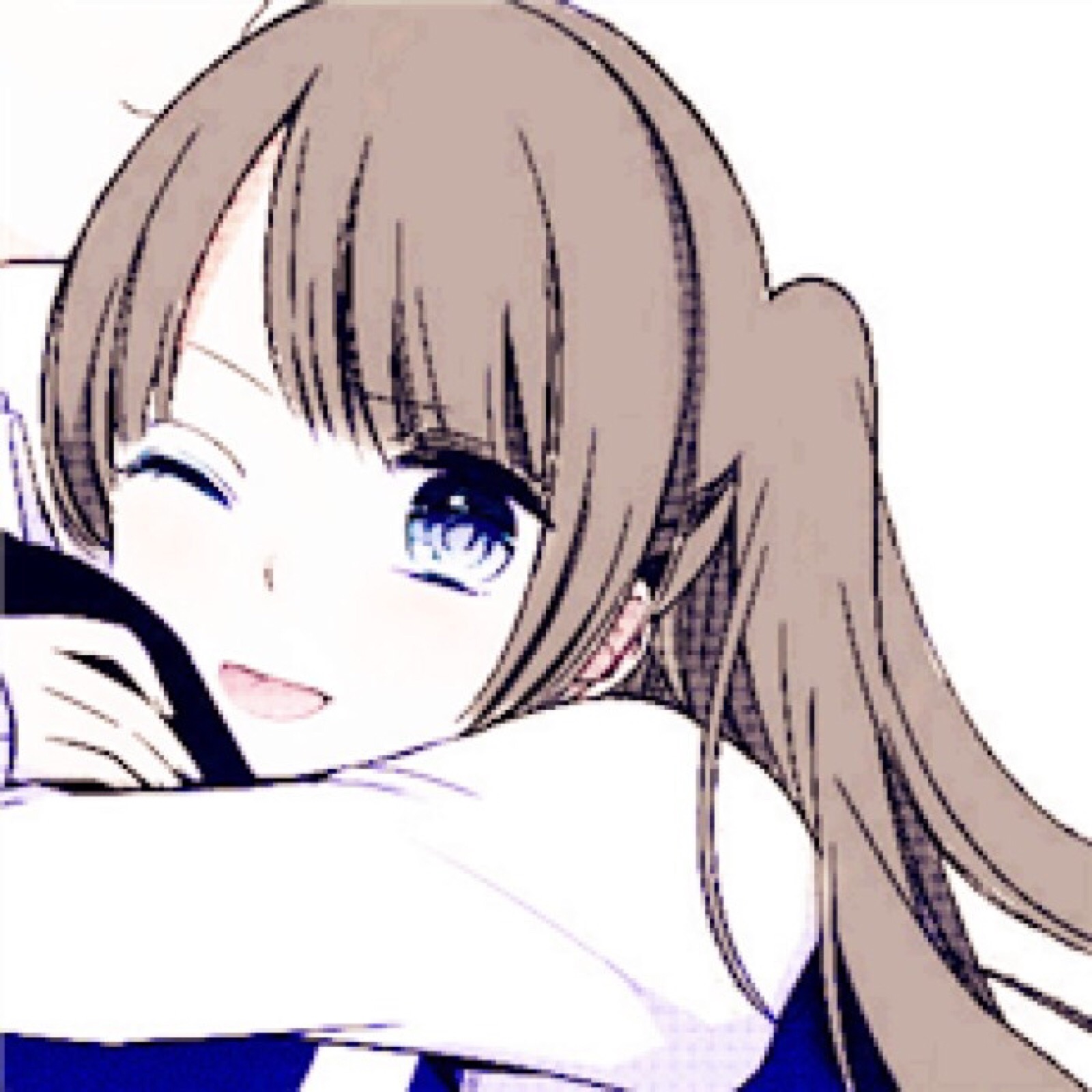 我正在看着你,看着你,目不转睛.