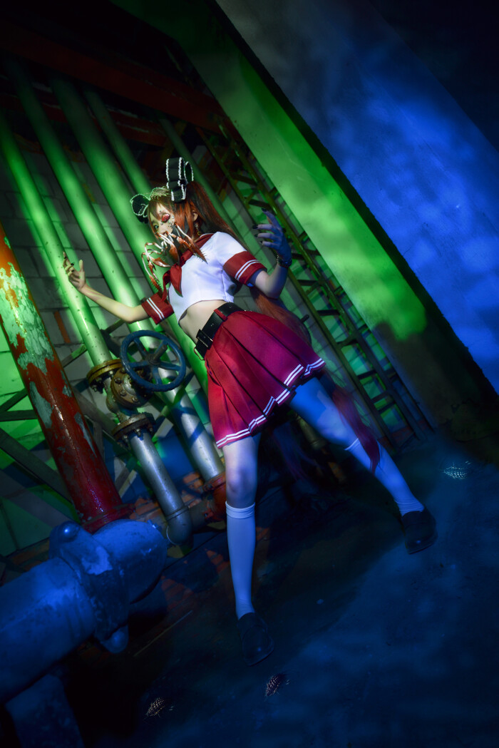coser k魂 cosplay作品 骸音 初音未来 阿魂不是天然呆